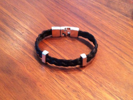 Smalle armband met groot slot