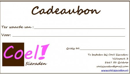 Cadeaubon