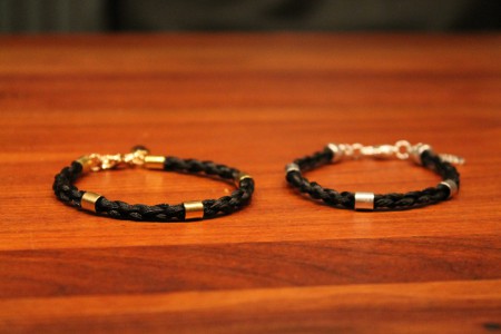 Armband met ronde schuivers